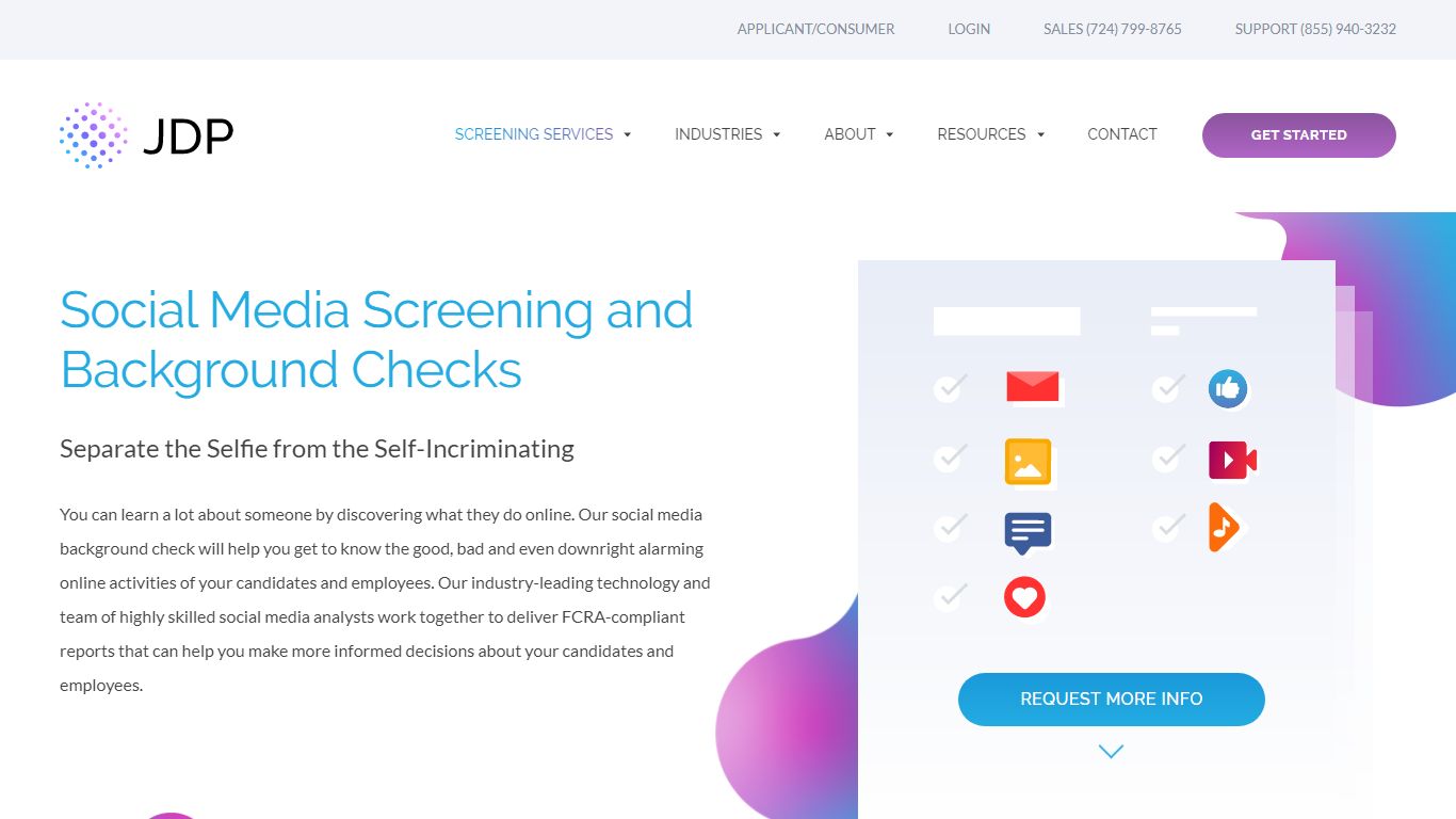 Social Media Screening, Social Media Background Check - JDP