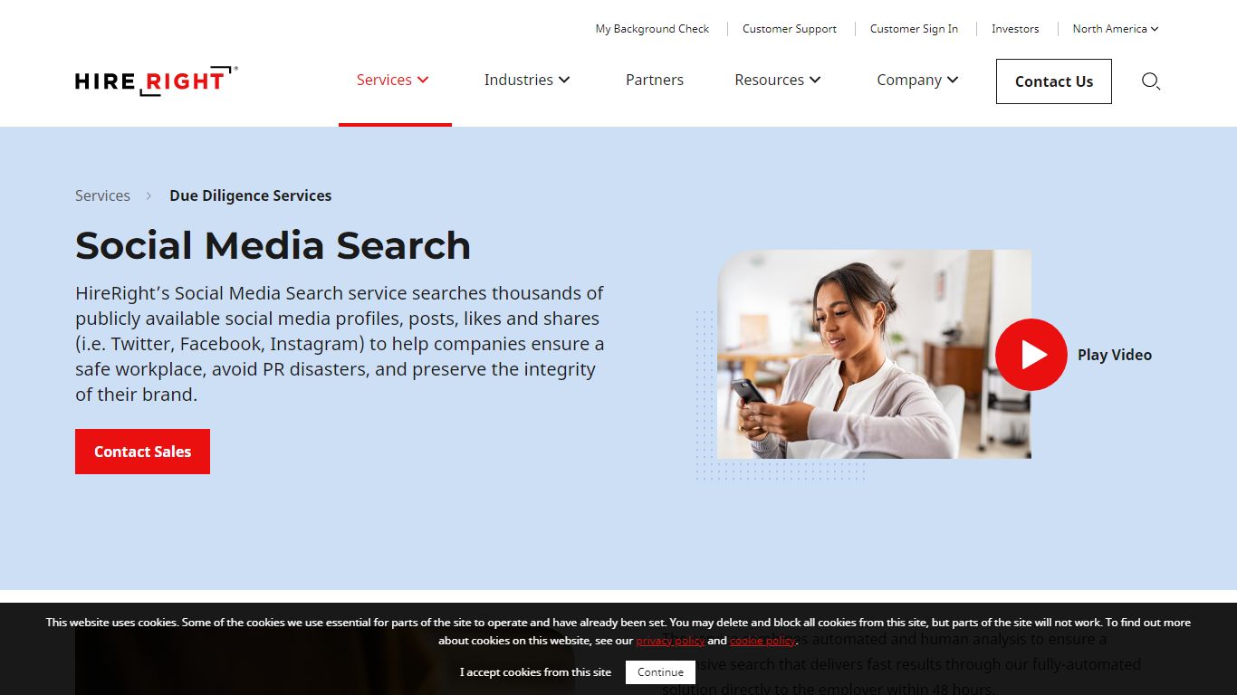 Social Media Search & Background Check Service | HireRight